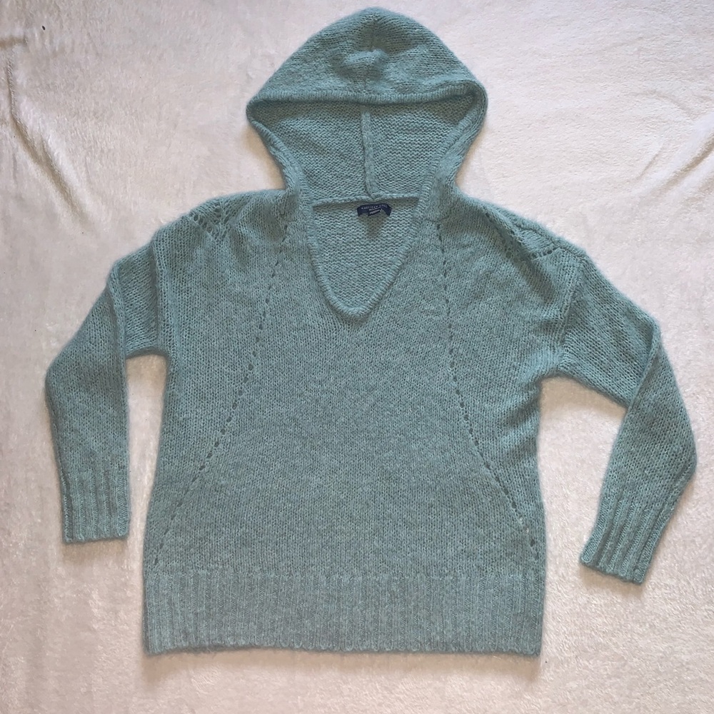 American Eagle sweater with hoodie